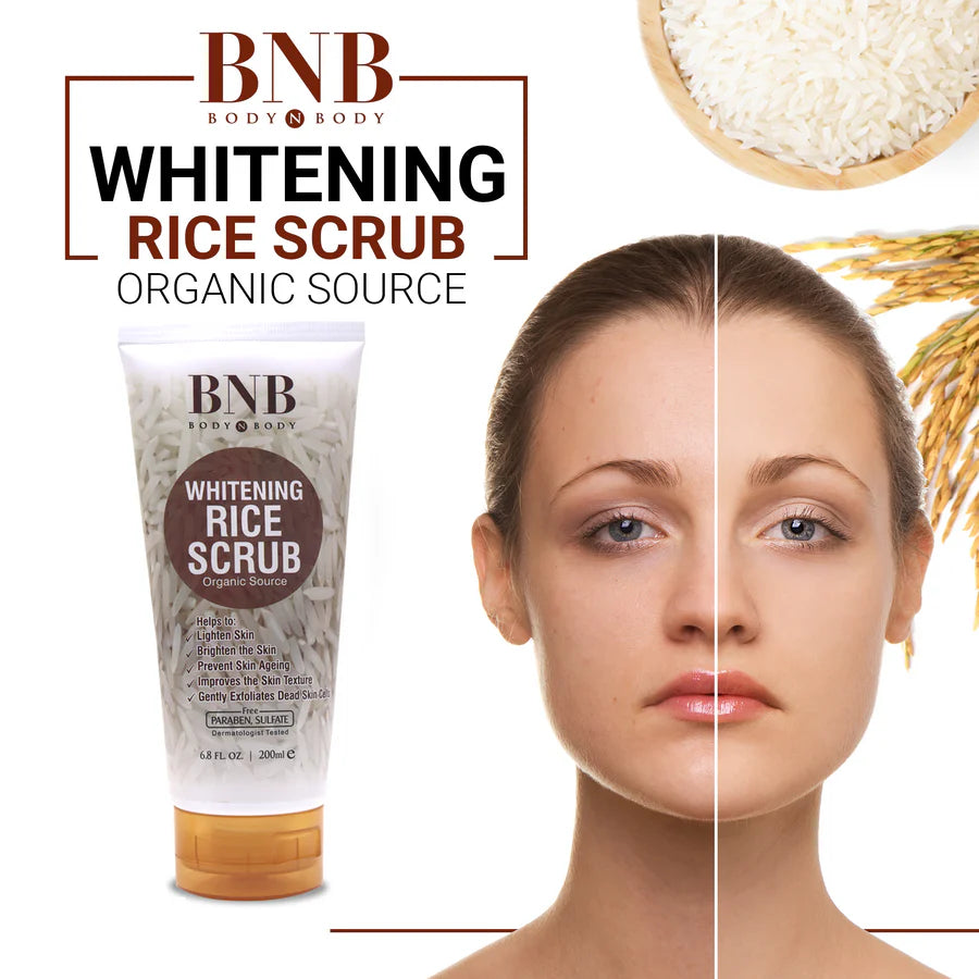Bnb 3 In 1 Rice Extract Kit Brightening Hydrating And Skin Repair Skincare Set Suitable For All Skin Types