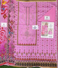 Lime Light Lawn Embroidered 3‑Piece Set | Digital Print Shirt, Dyed Trouser & Cutwork Dupatta
